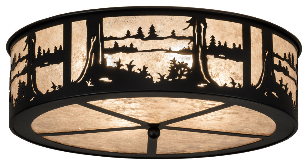 22 Wide Quiet Pond Flushmount