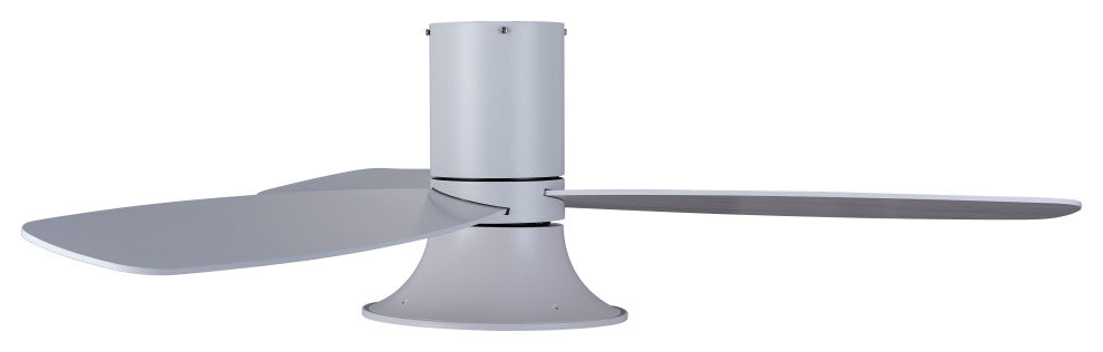 Lucci Air Flusso 52" Light With Remote Ceiling Fan, White