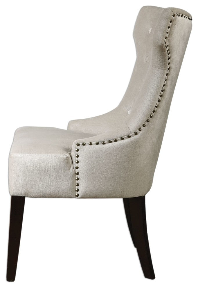 Uttermost Arlette Tufted Wing Chair