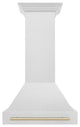 ZLINE 30 In. Autograph Wall Mount Hood, DuraSnow With DuraSnow, 8654SNZ-30-G
