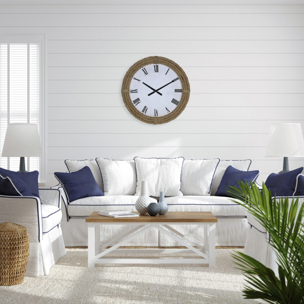 Coastal Rope Wall Clock