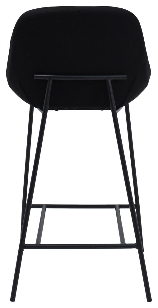 Counter Stool Black Contemporary
