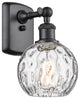 Innovations 516-1W-BK-G1215-6 1-Light Sconce, Matte Black