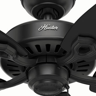 Hunter Builder Elite 52" Indoor Ceiling Fan in Matte Black