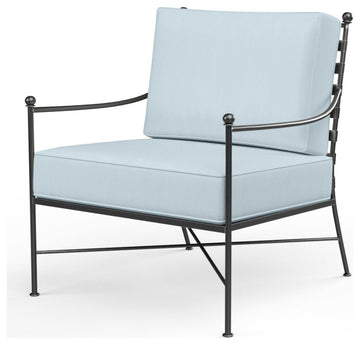 Provence Sunbrella Upholstered Comfortable Outdoor Club Chair