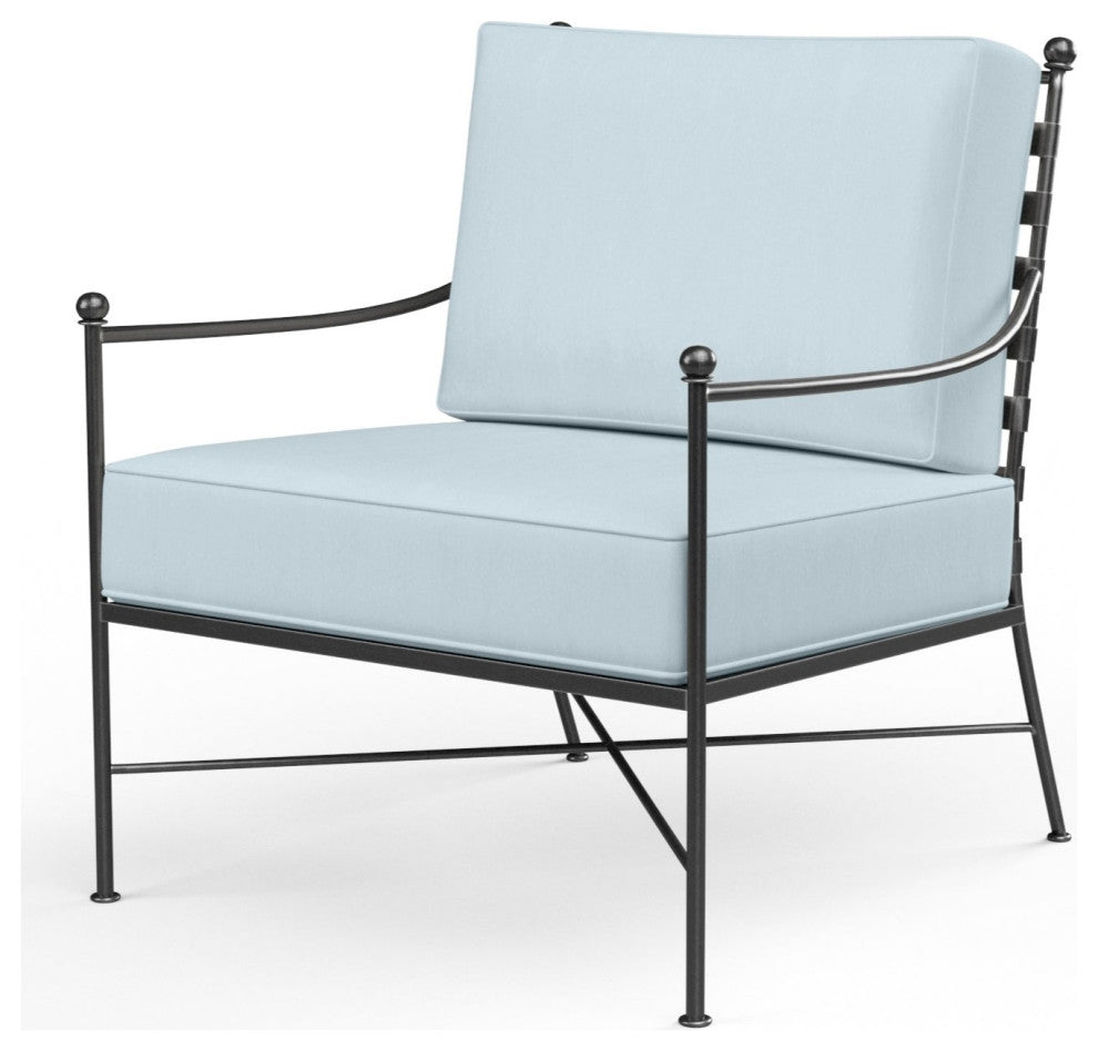 Provence Sunbrella Upholstered Comfortable Outdoor Club Chair