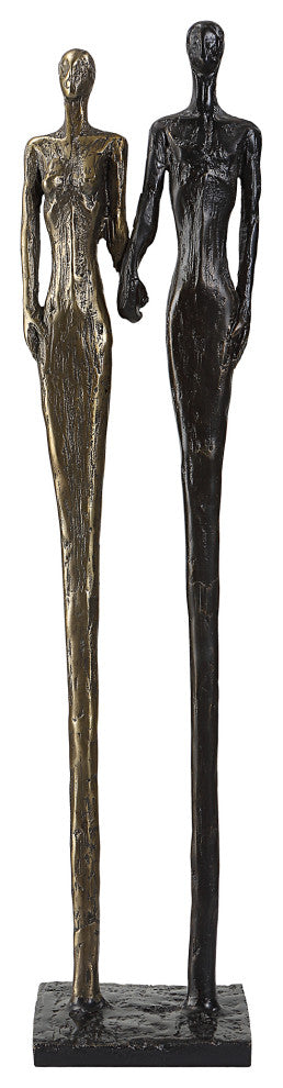 Uttermost Two's Company Cast Iron Sculpture