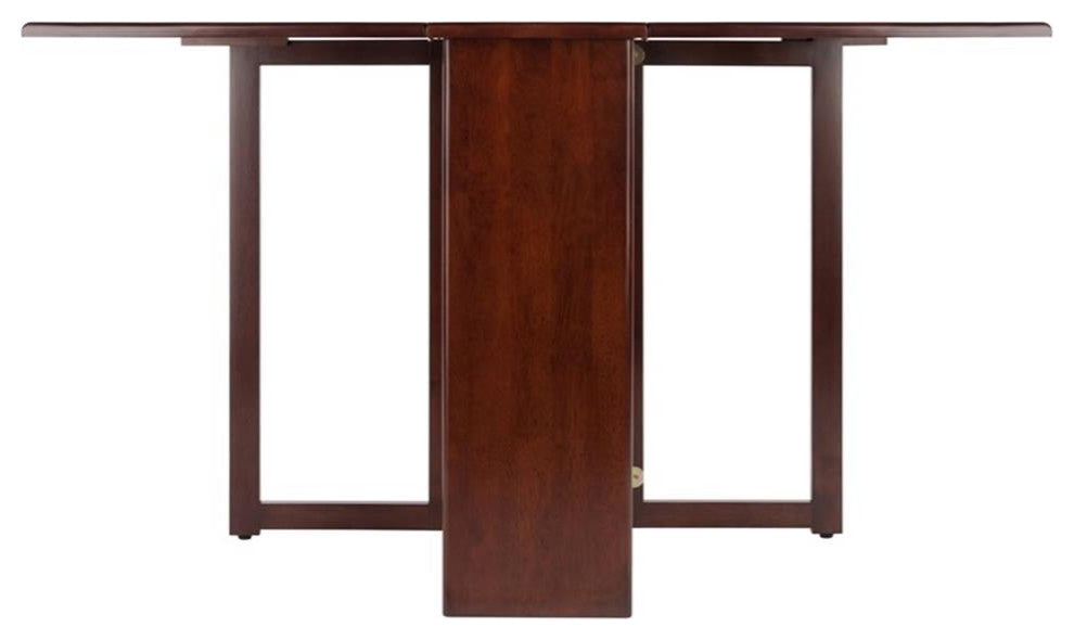 Clara Double Drop Leaf Dining Table, Walnut