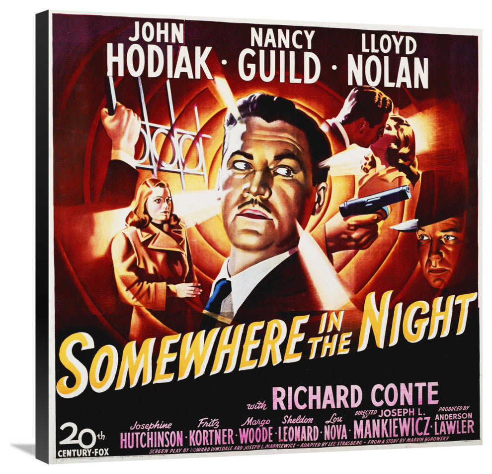 "Somewhere In The Night" Canvas by Hollywood Photo Archive, 30x30"