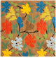 Safavieh Soho Soh737A Floral Rug, Brown/Multi, 6'0"x6'0" Square