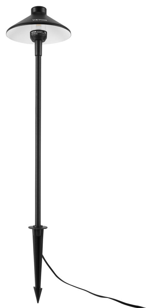 VEVOR 12 Pack Low Voltage Landscape Path Lights 12-24V Outdoor LED Pathway Light