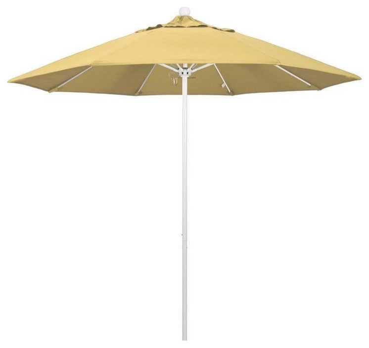 9' Venture Series Patio Umbrella With Sunbrella 1A Wheat Fabric