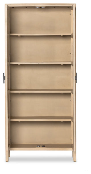 White background showing interior of cabinet; full view.