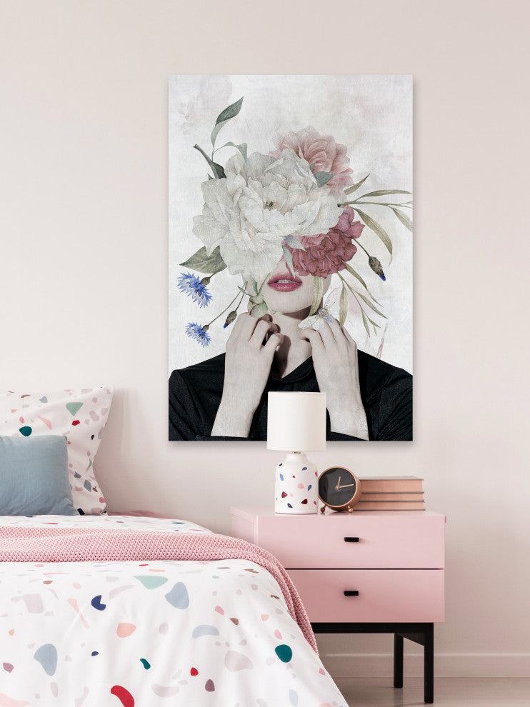 "I Decide My Vibe" Painting Print on Wrapped Canvas, 8x12