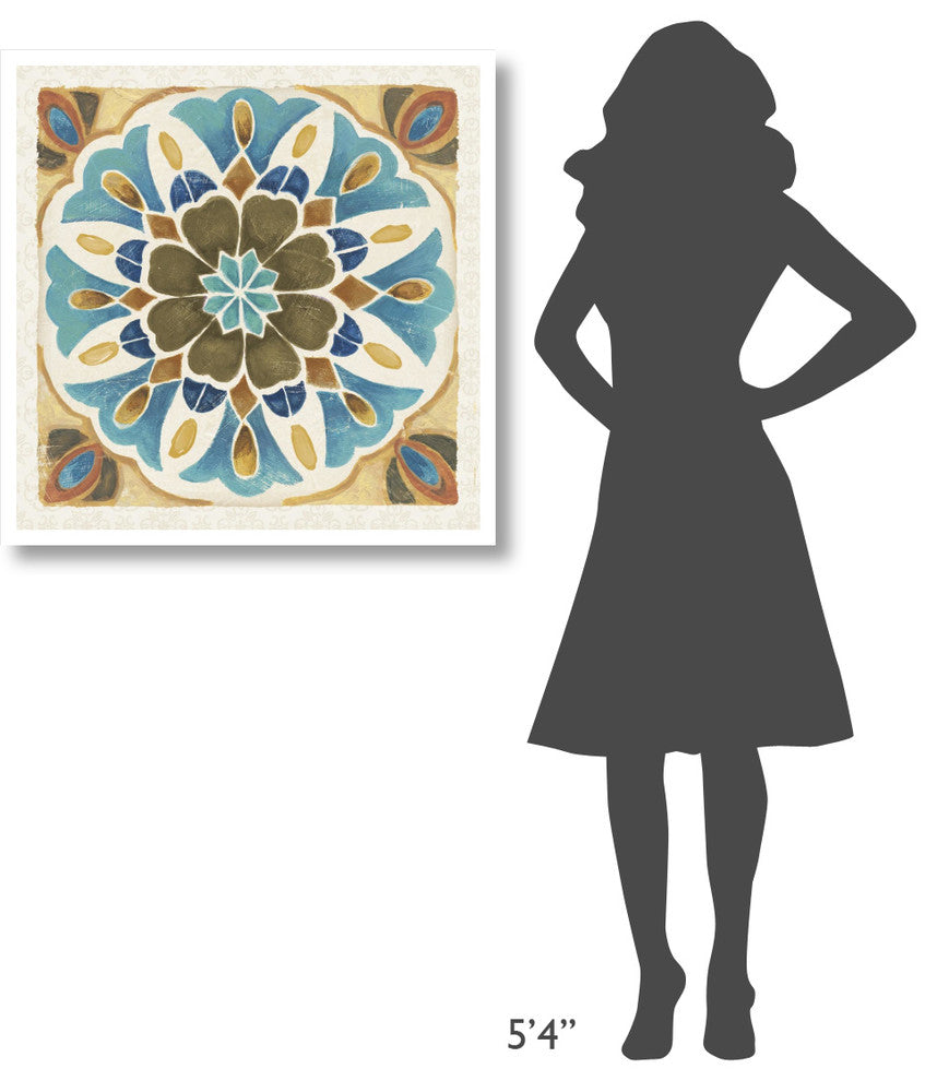 "Love Tales XI" Digital Paper Print by Daphne Brissonnet, 32"x32"