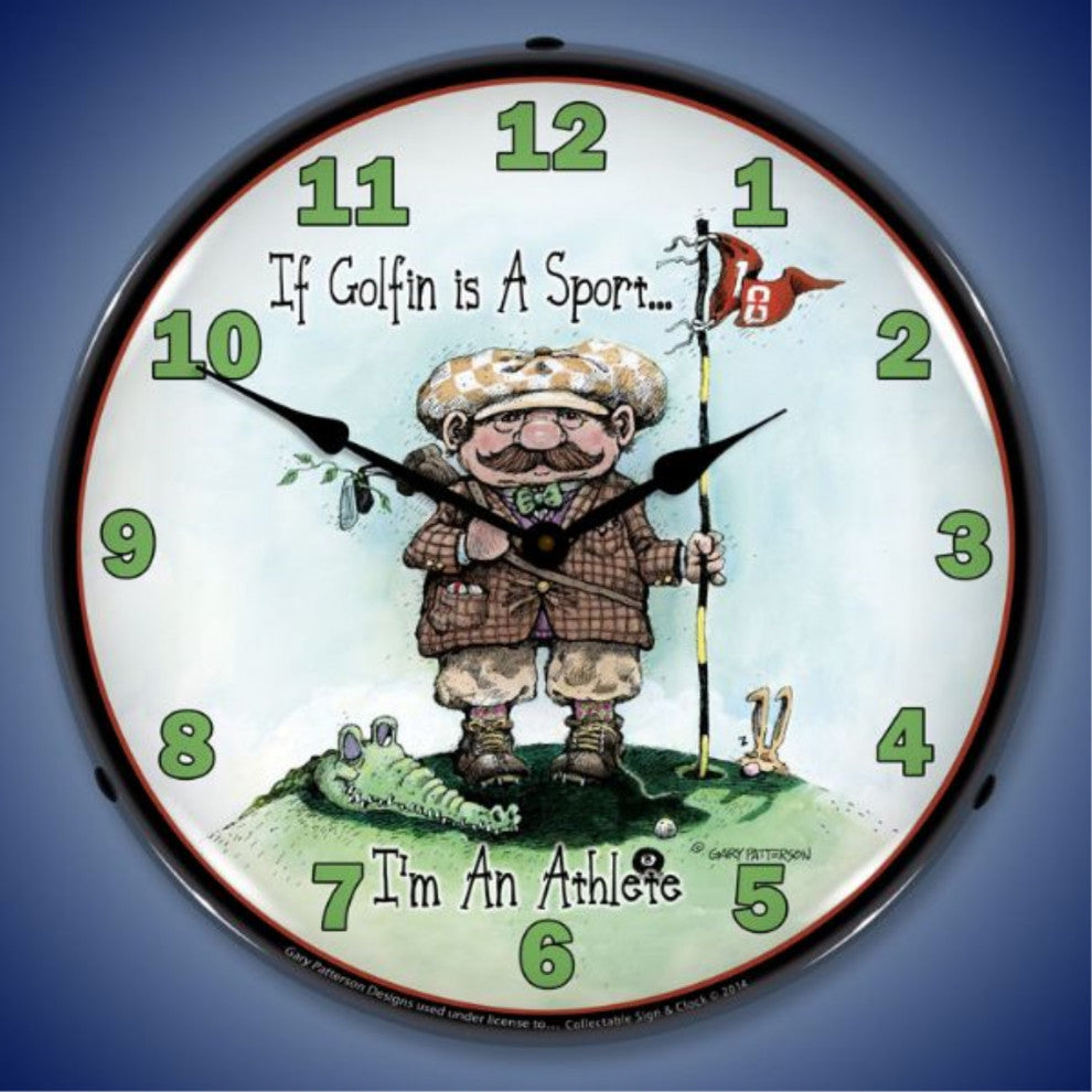 PI1405510 Golf is a Sport Clock