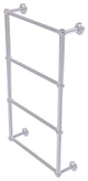 Dottingham 4 Tier 36" Ladder Towel Bar with Twisted Detail, Satin Chrome