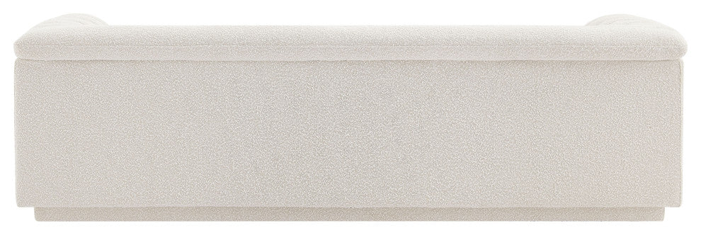 Cascade Upholstered Set, Cream, Boucle Fabric, Sofa