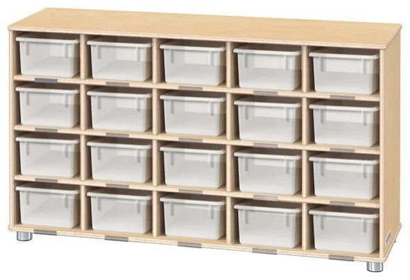 Truemodern 20-Cubbie Bins Storage, 20-Compartment