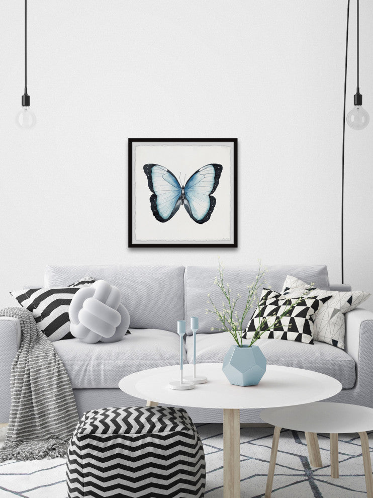 "Butterfly Dreams" Framed Painting Print, 12x12