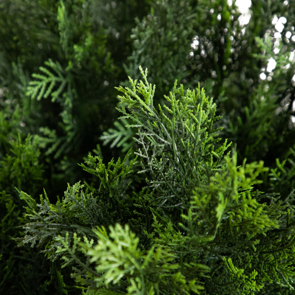 5ft. Artificial Cedar Bush UV Resistant, Indoor/Outdoor