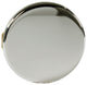 Floating No-Hole Overflow Faceplate In Polished Brass, Polished Nickel