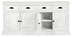 80" Rustic Sideboard Buffet, Soft White