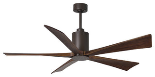Patricia 5 Ceiling Fan, Textured Bronze, 60"