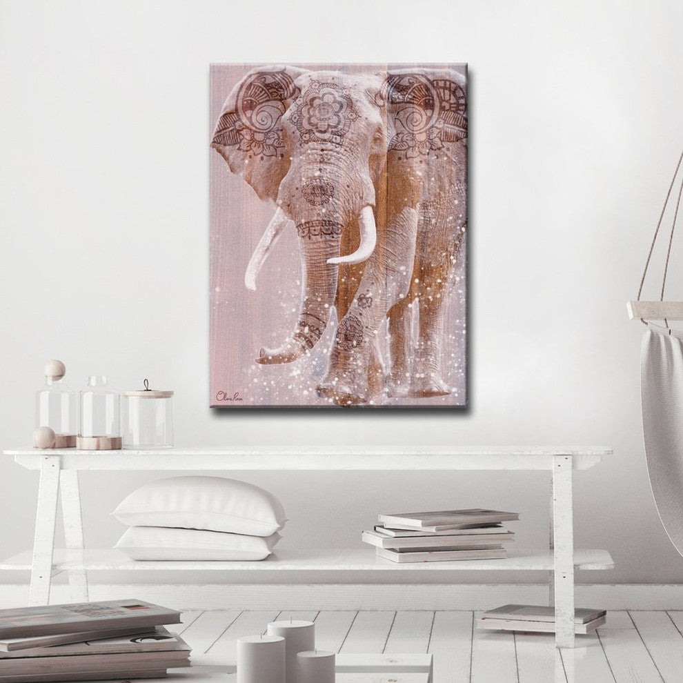 Ready2HangArt 'Wild Zen II' Inspirational Canvas Art by Olivia Rose, 16"x12"