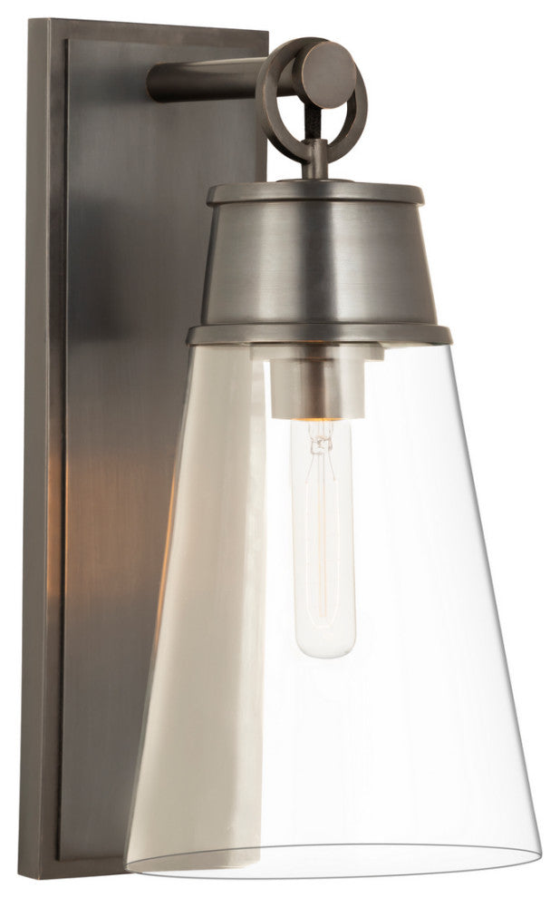 Z-LITE 2300-1SL-BP 1 Light Wall Sconce, Plated Bronze