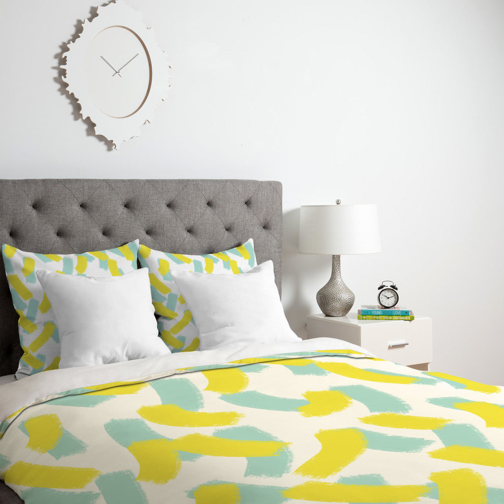 Allyson Johnson Hello Pattern 2 Duvet Cover, Twin