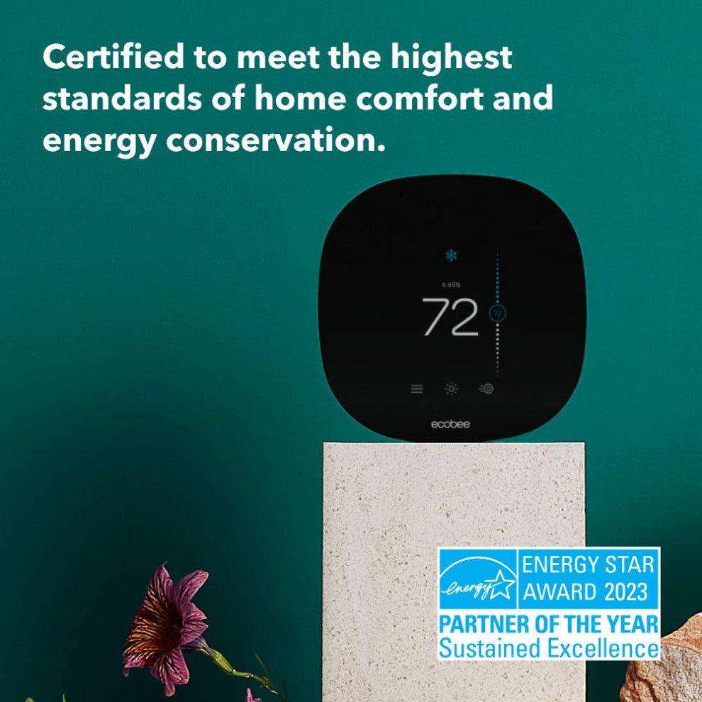 3 Lite Smart Thermostat, Programmable Wifi Thermostat, Works With Siri, Alexa.