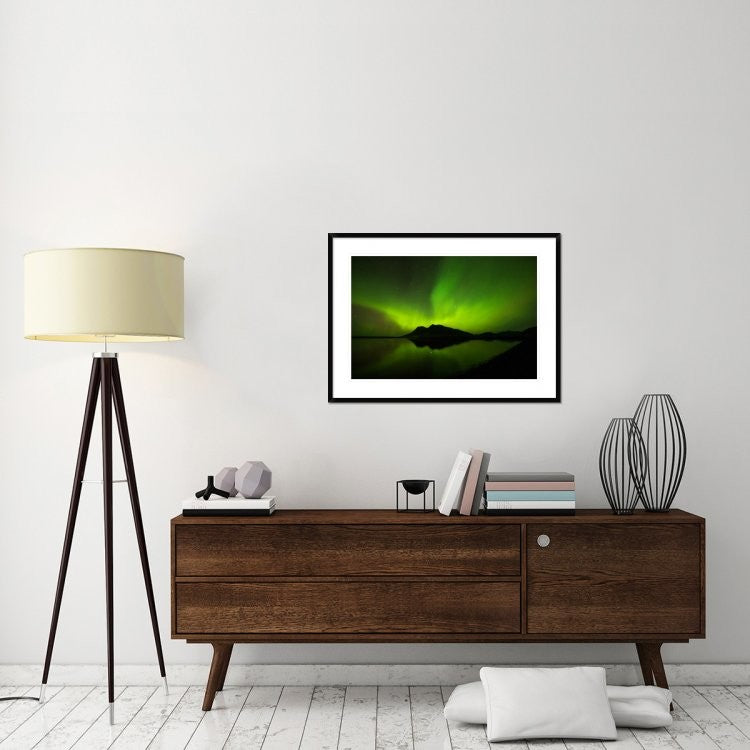 "Vikivaki" Framed Digital Print by Brin Ingibergsson-Bragi, 38"x28"