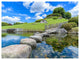 Japanese Garden in Okayama, Landscape Canvas Art Print, 40"x30"
