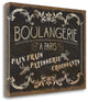 "Parisian Signs" By Pela Studio, Giclee Print on Gallery Wrap Canvas