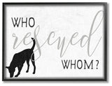 Who Rescued Whom?, 11"x14", Framed Giclee Texturized Art