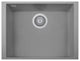 One Series 23" Undermount Single-Bowl Granite Sink, Titanium