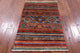 2' 7" X 4' 1" Khorjin Super Kazak Hand-Knotted Wool Rug - Q12344