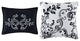 LA Boheme 5 Piece Printed Bed Spread Set, Black, Queen