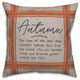 Autumn Definition Stripes 18x18 Spun Poly Pillow