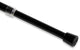 7/16" Round Spring Tension Rod 28"-48", Black