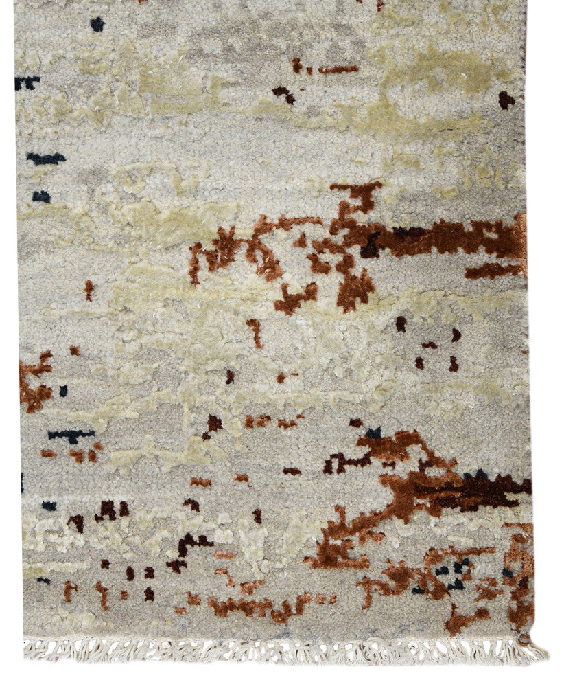 Hermitage Beatrice Area Rug, Blue, 10' x 14', Abstract