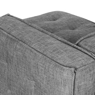 Kosas Home Element Two-Piece Gray Sectional Sofa