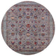 Ahgly Company Indoor Round Mid-Century Modern Area Rugs, 4' Round
