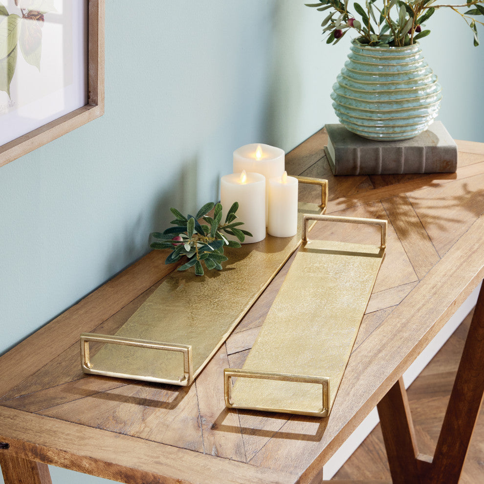 Elora Decorative Narrow Tray Set