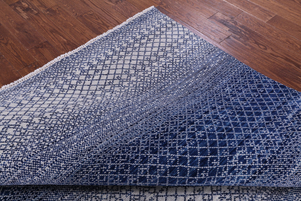 8' 3" X 10' 0" Hand Knotted Savannah Grass Wool Rug - Q13254
