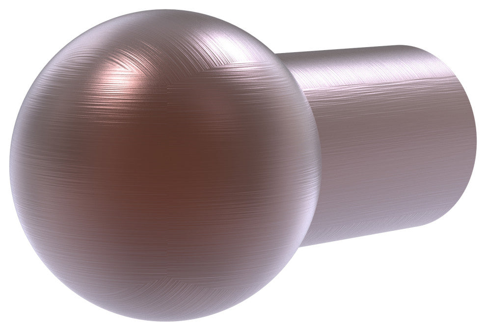 1" Cabinet Knob, Antique Copper