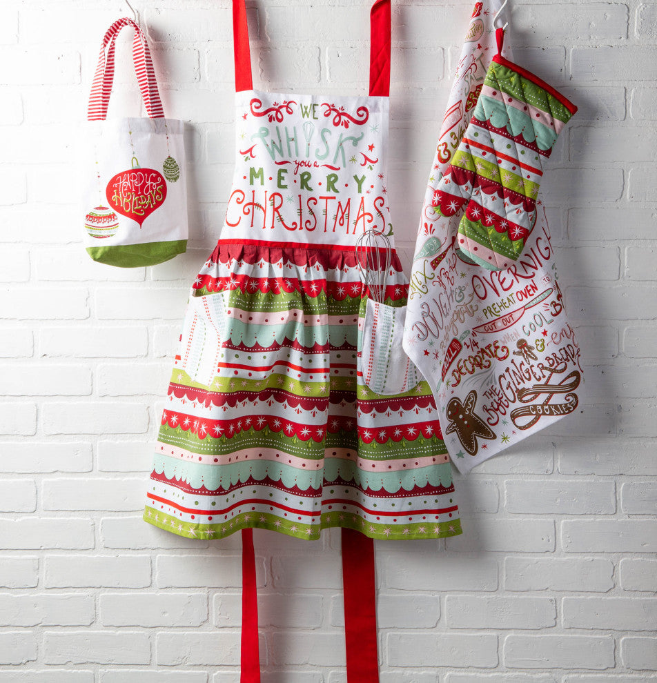 Whisk Merry xmas Skirt Apron