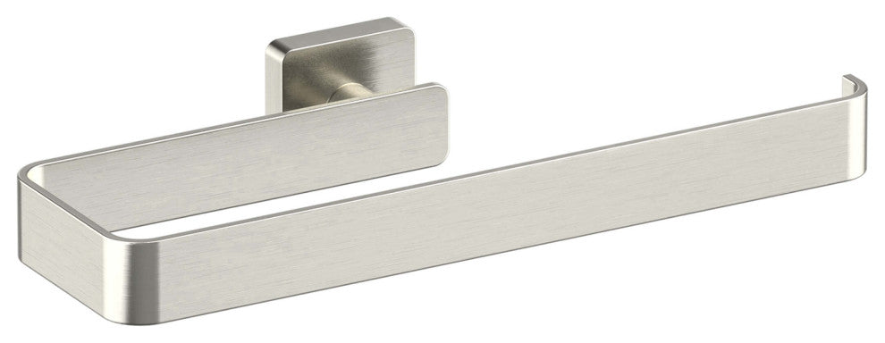 Blaze 10 inch Bathroom Towel Bar, Brushed Nickel