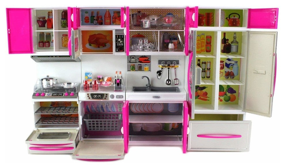 My Modern Kitchen 32 Full Deluxe Kit Battery Operated Kitchen Playset